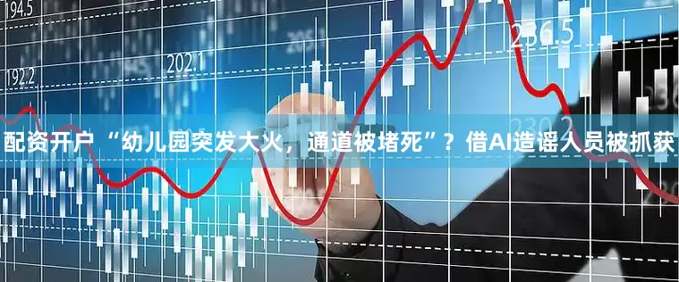 配资开户 “幼儿园突发大火，通道被堵死”？借AI造谣人员被抓获
