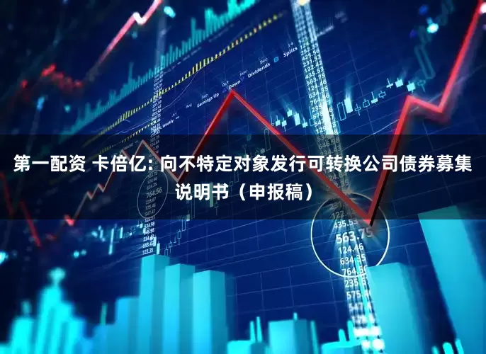 第一配资 卡倍亿: 向不特定对象发行可转换公司债券募集说明书（申报稿）